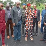 Inspection on Road Projects at Surulere Local Government