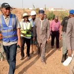 Inspection Of The Ongoing Construction On Olodo Bridge